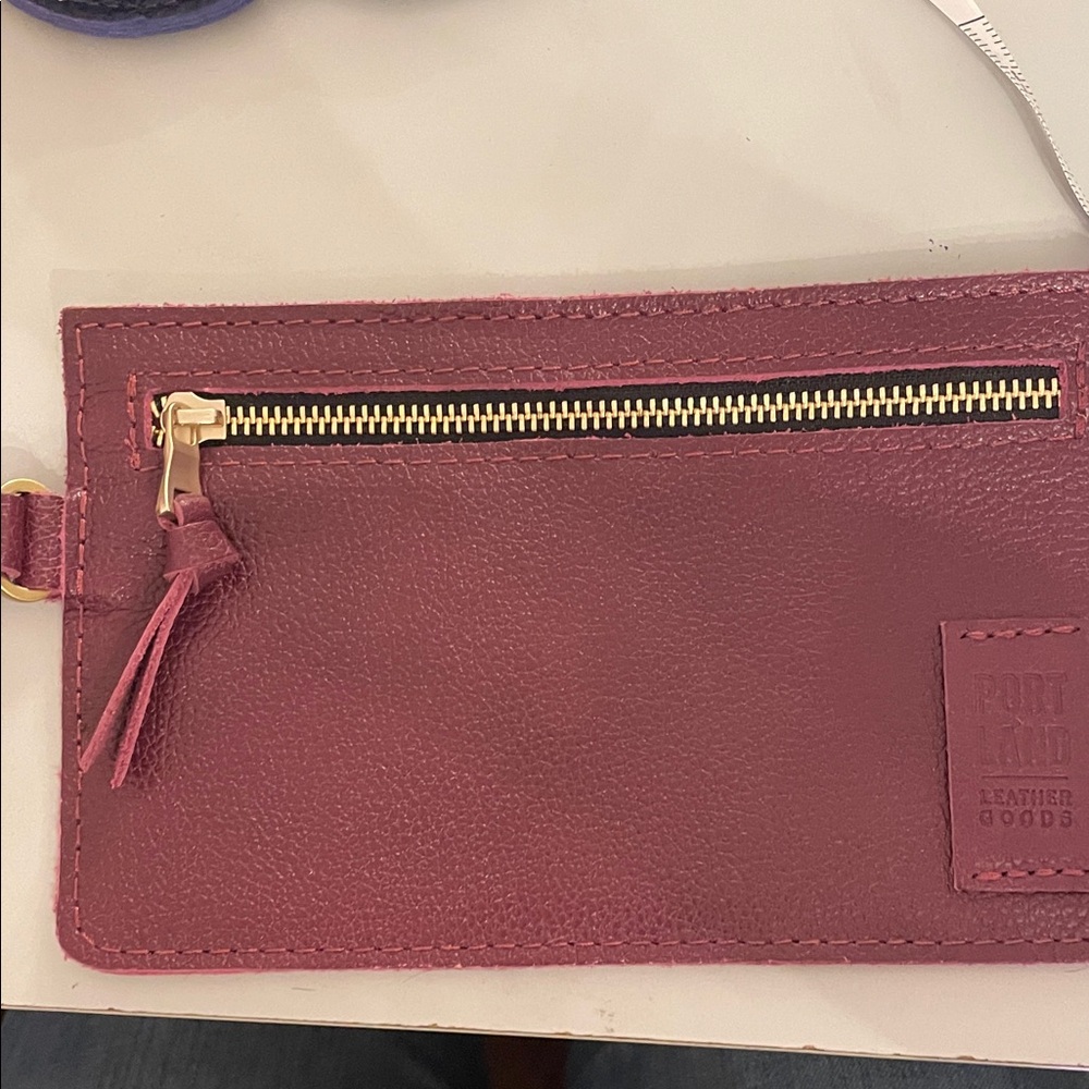 Portland Leather Maroon Wallet